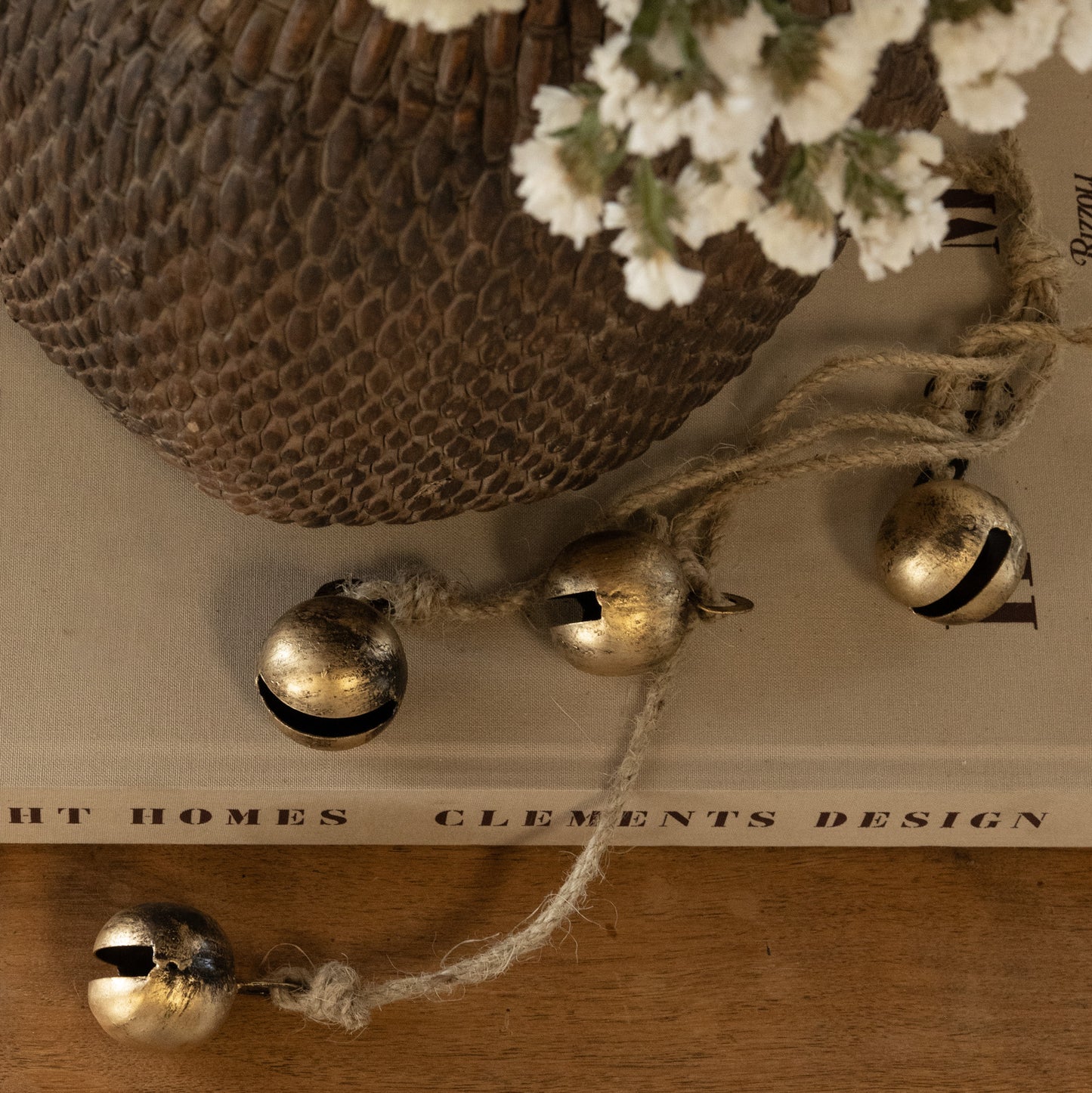 Antique Gold Jingle Bells
