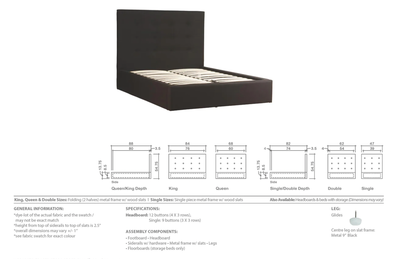 Fraser Bed