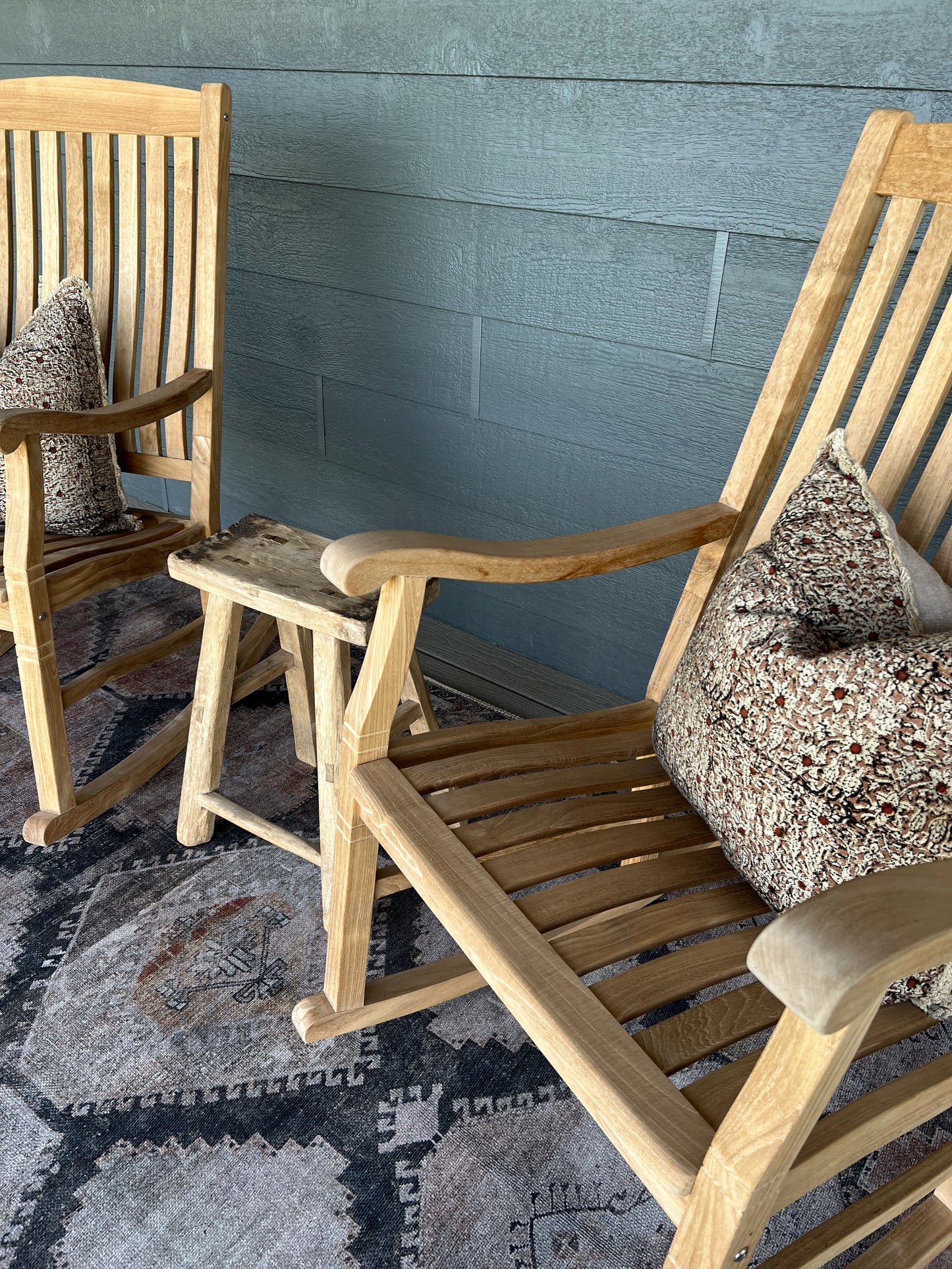 Teak Outdoor Rocking Chair