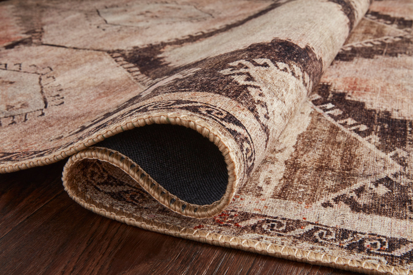 Wynter Rug Graphite/Blush