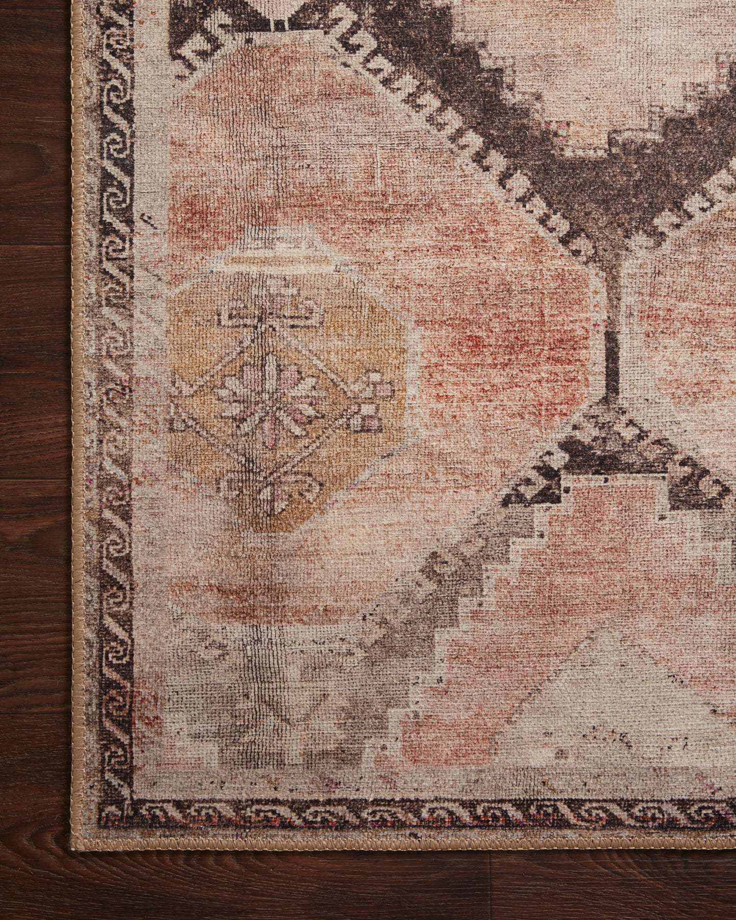Wynter Rug Graphite/Blush