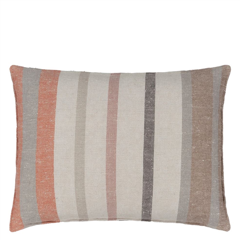 Brera Corso Brick Linen Cushion