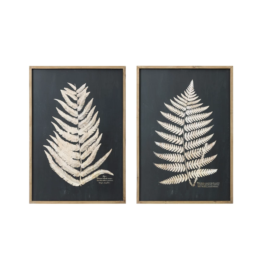 Laser Cut Fern Canvas