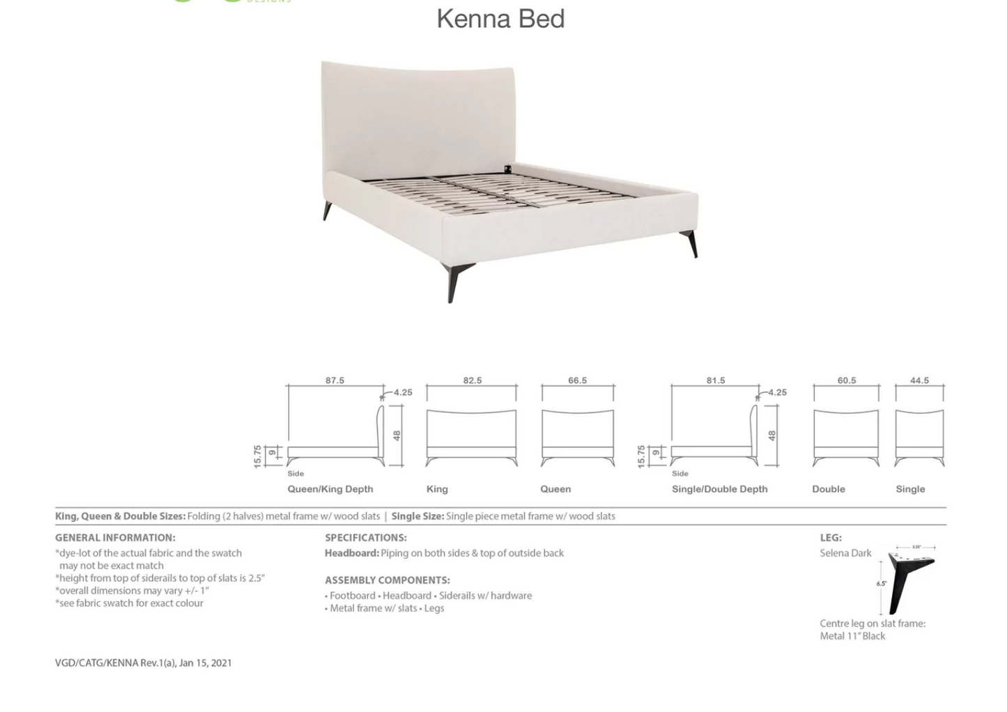 Kenna Bed