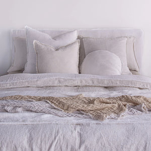 Crush Double Linen Throw