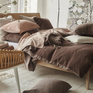 Biella Reversible Linen Duvet (3 colorways)