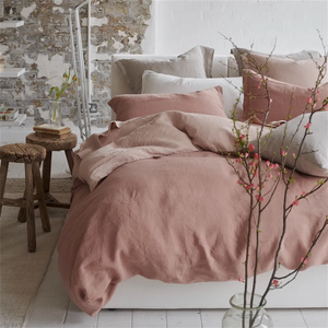 Biella Reversible Linen Duvet (3 colorways)
