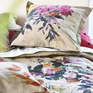 Aubriet Fuchsia Duvet Cover