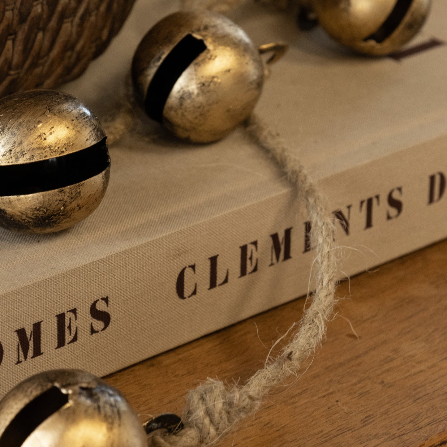 Antique Gold Jingle Bells