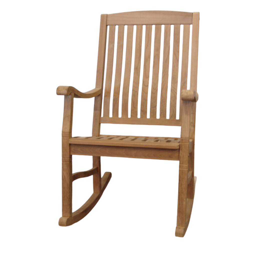Teak Outdoor Rocking Chair – HOME & COTTAGES