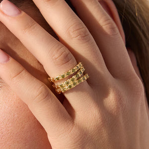Amalia Green Ring