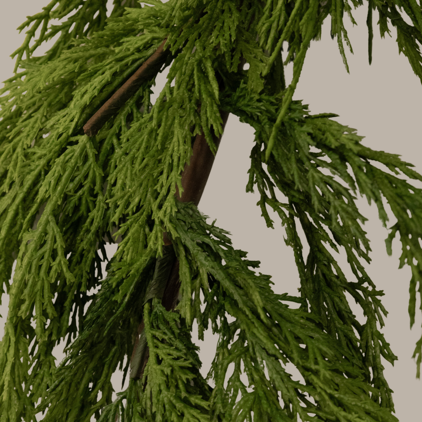 61” Whispy Cedar Garland Natural Touch