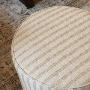 Scottie Round Custom Ottoman