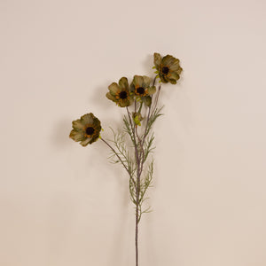 Anemone Spray, Sage 33"
