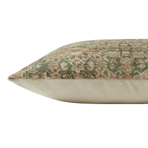 Paisley Navy/Natural Cushion