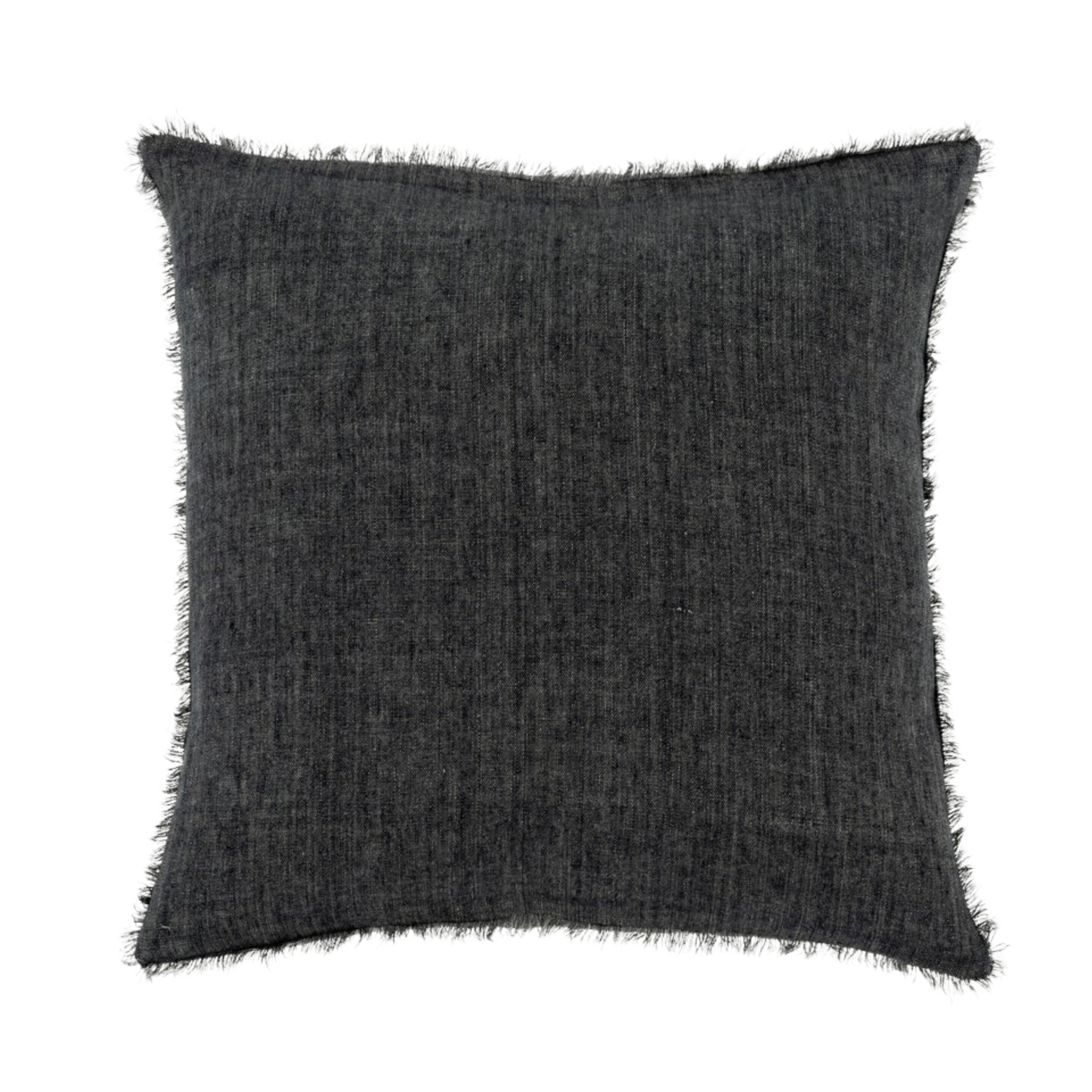 Charcoal Linen Cushion