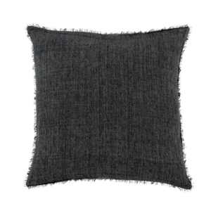 Charcoal Linen Cushion