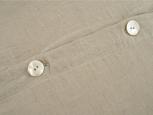 Linen Duvet Set, Driftwood