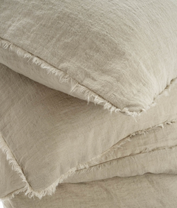 Lina King Duvet Cover, Driftwood