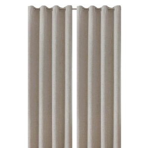 Modern Tweed Opaque Curtain Panel 57x96