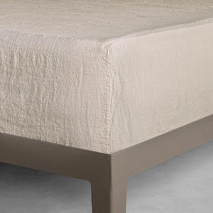 Basix Linen Fitted Sheet