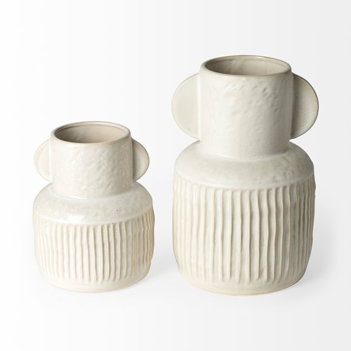 Eggshell Ceramic Vase