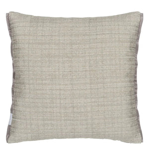 Manipur Graphite Velvet Cushion