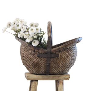 Fleur Vintage Basket
