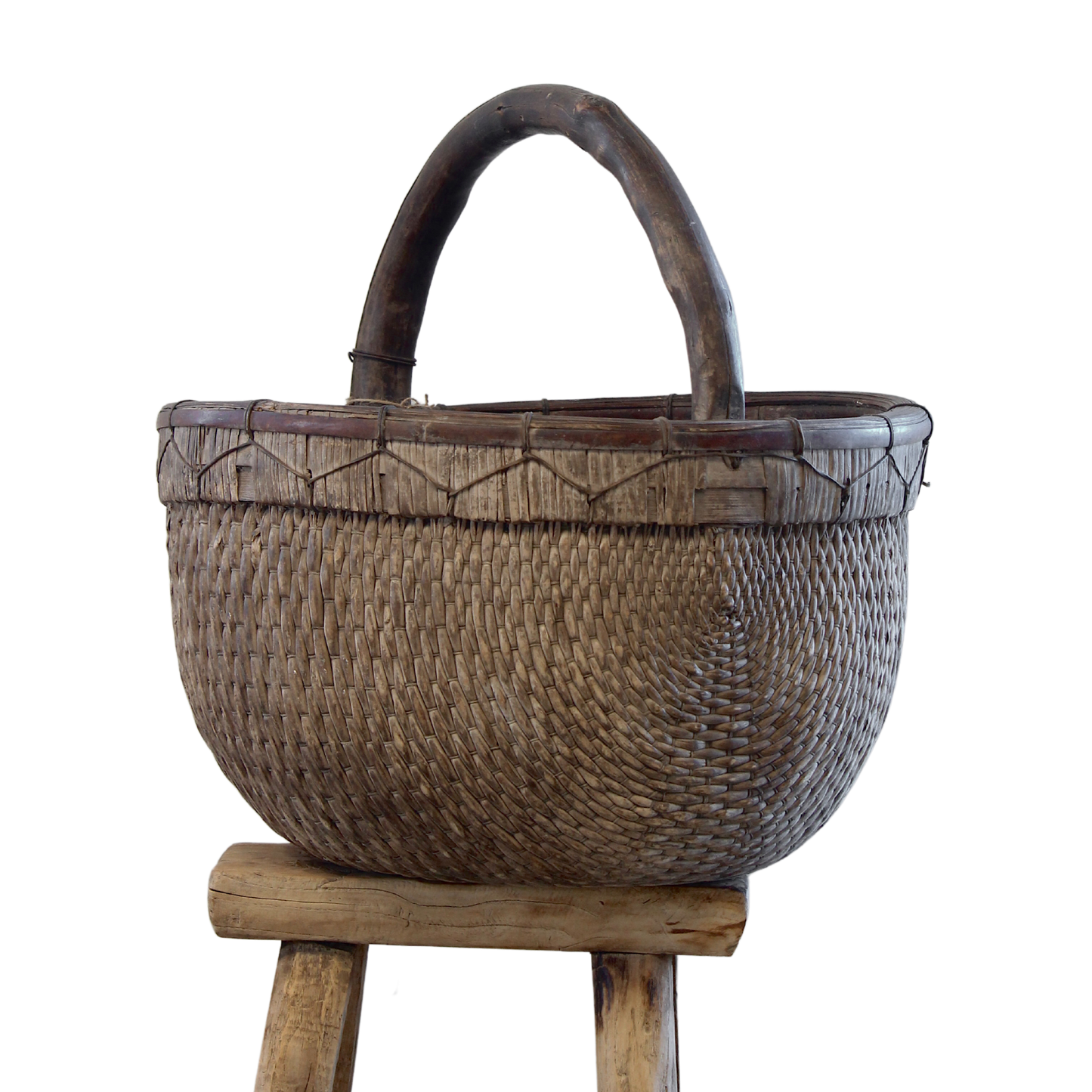 Fleur Vintage Basket