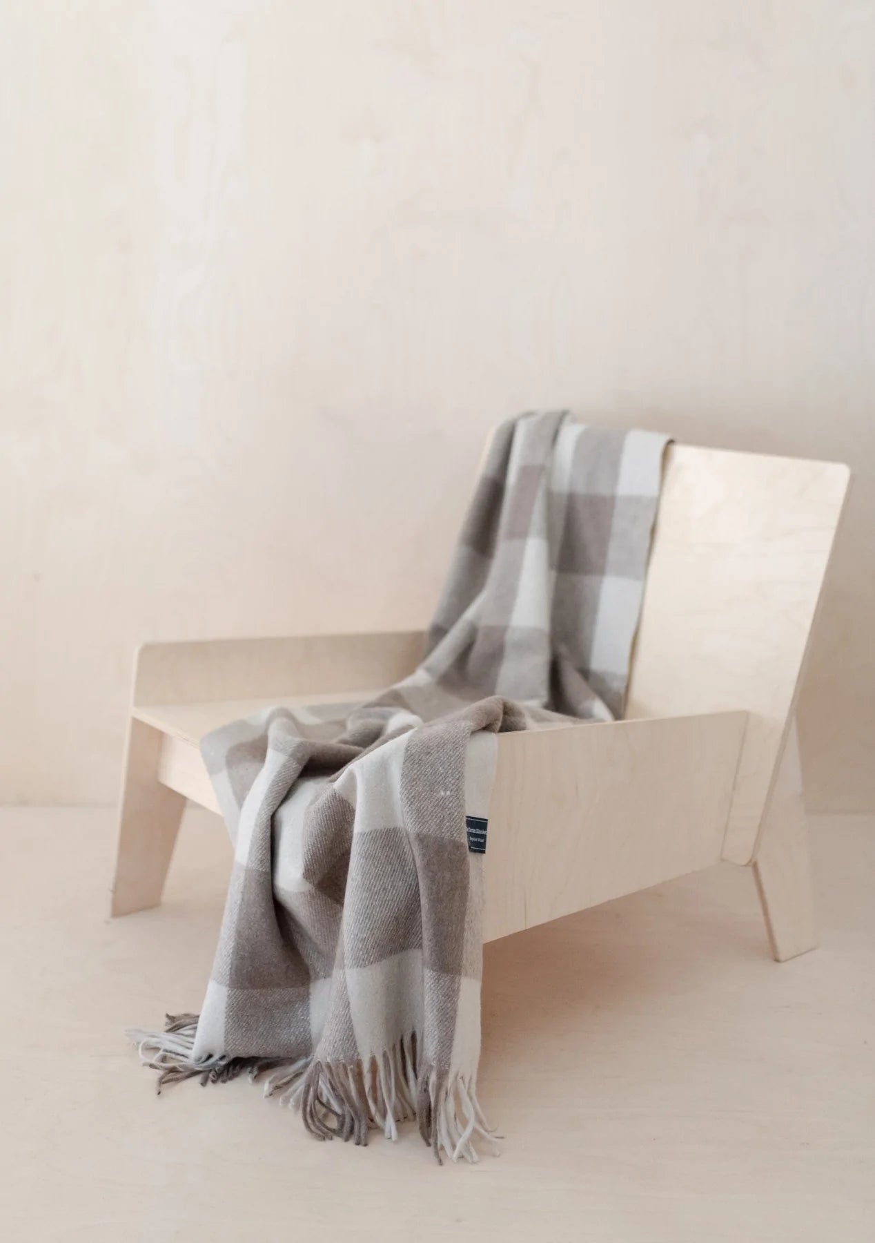 Dulce Tartan Recycled Wool Blanket